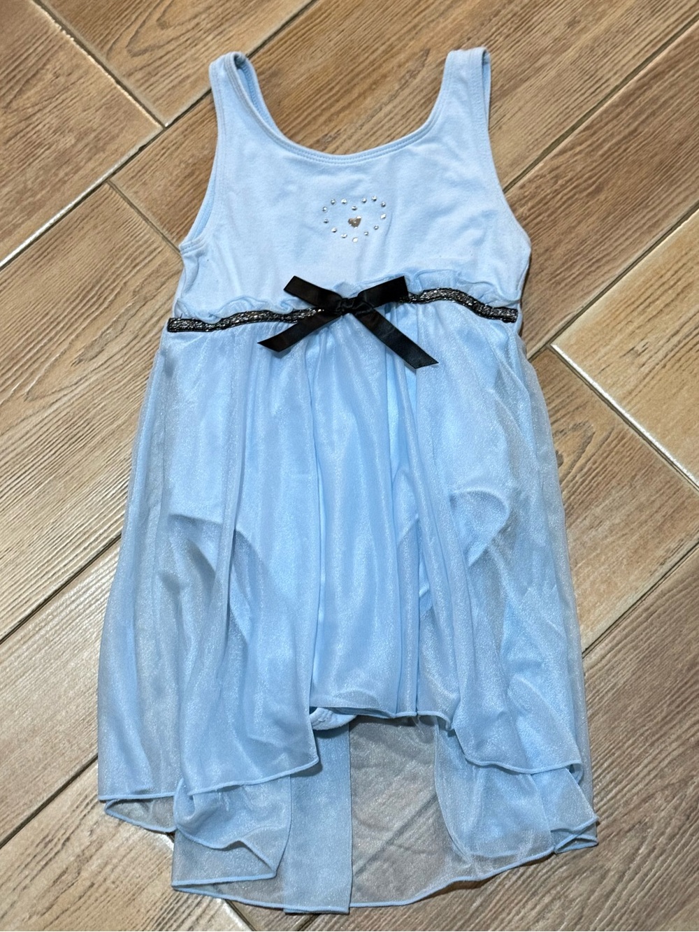 Danskin Light Blue Dance Leotard